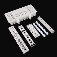 Custom high precision high quality PBT ABS PC MPPE plastic injection moulding for refrigerator display